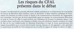 article du journal de la cotiere 